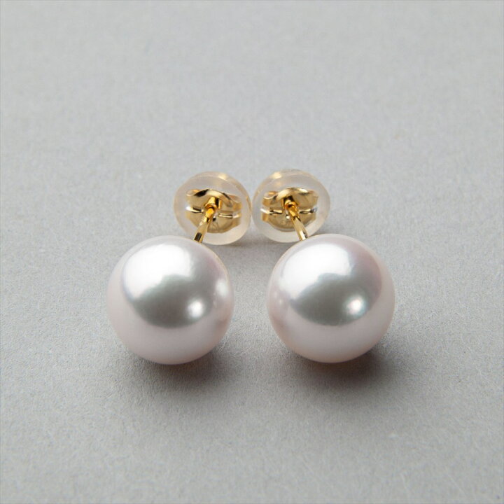楽天市場】【クーポン利用で10%OFF】あこや真珠 ピアス 8.5-9.0mm 