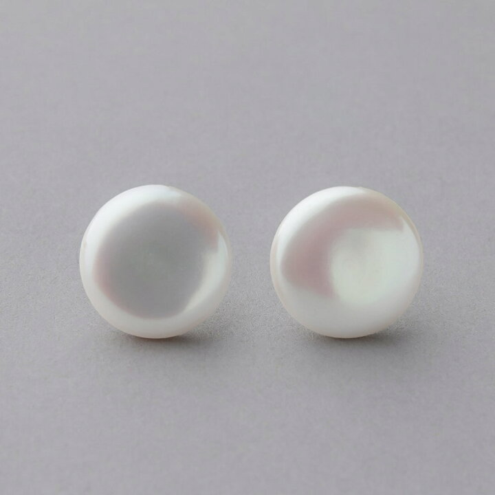楽天市場】《Unique+ 》淡水バロック真珠 ピアス 14mmUP K18/K14WG  