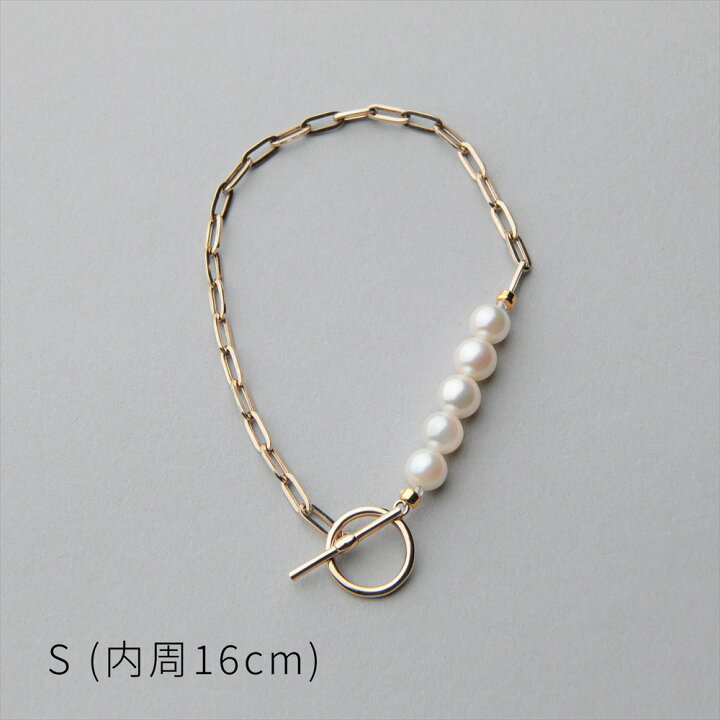楽天市場】《Supple》 あこや真珠 チェーンブレスレット 5.5-6.0mm 