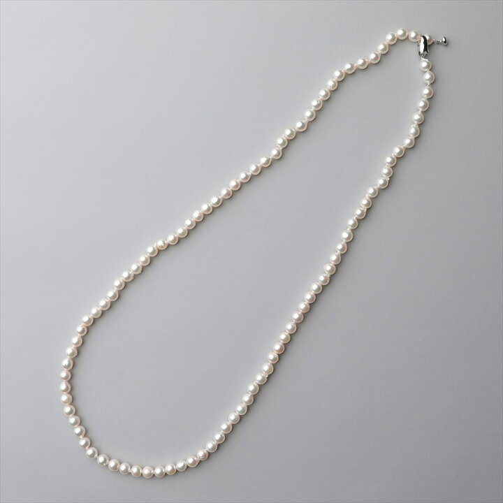 楽天市場】あこや真珠 ロングネックレス 7.5-8.0mm バロック 80cm 