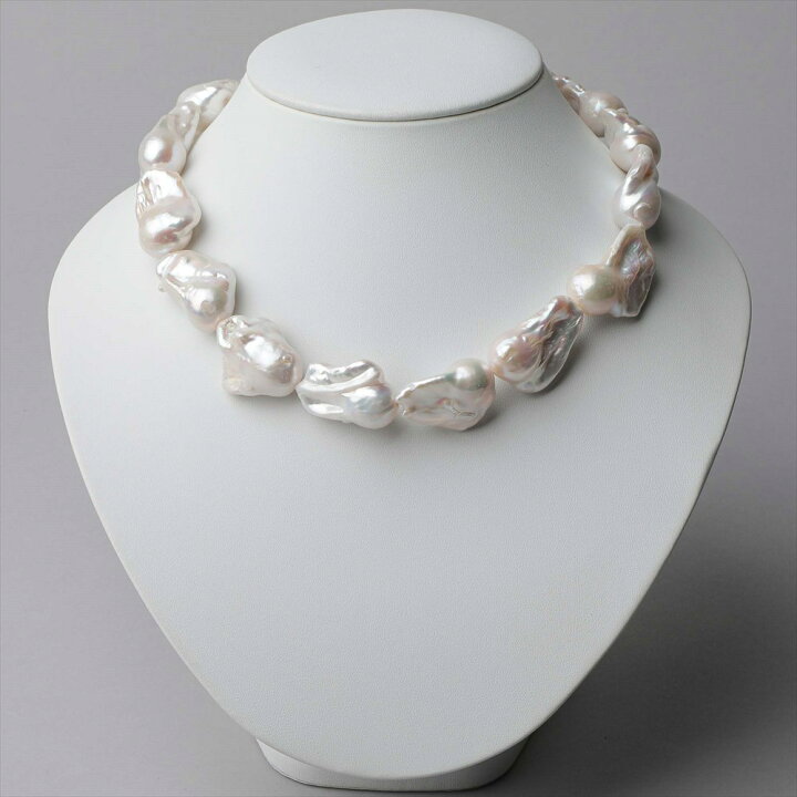 楽天市場】《Unique+ 》淡水バロック真珠 ネックレス 15-18mm バロック  