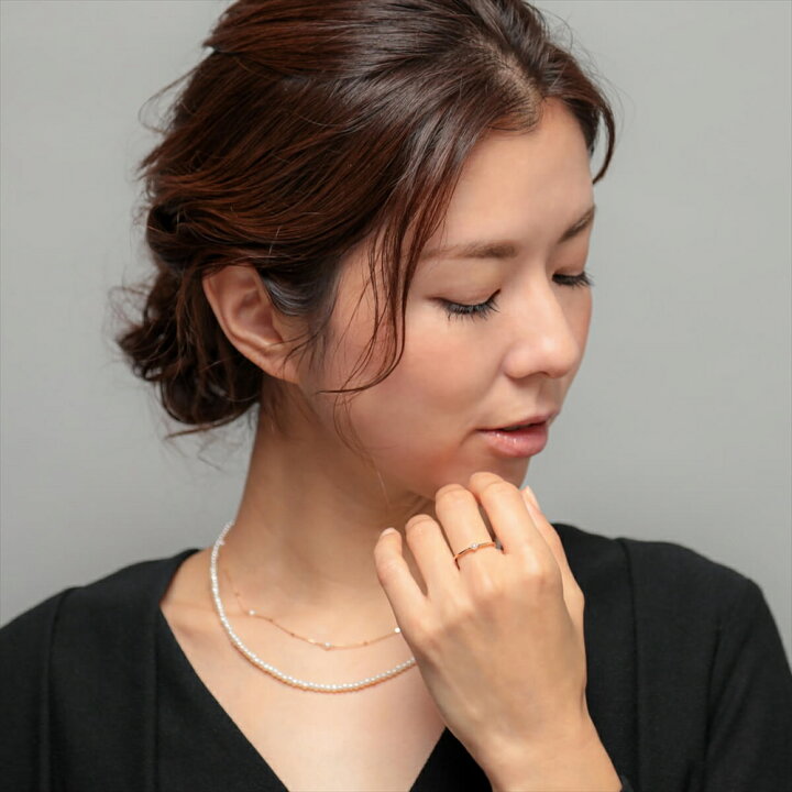 楽天市場】淡水真珠 ネックレス 2.5-3.2mm ベビーパールネックレス 