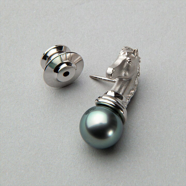 楽天市場】【クーポン利用で30%OFF】【P-dot】タヒチ黒蝶真珠ブローチ 