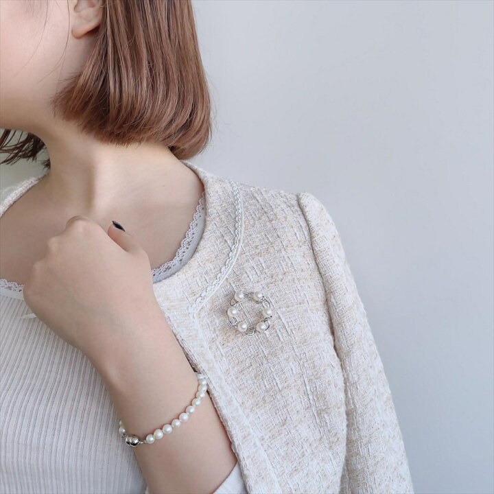 楽天市場】あこや真珠 ブレスレット 5.5-6.0mm SV925 パール 普段使い  