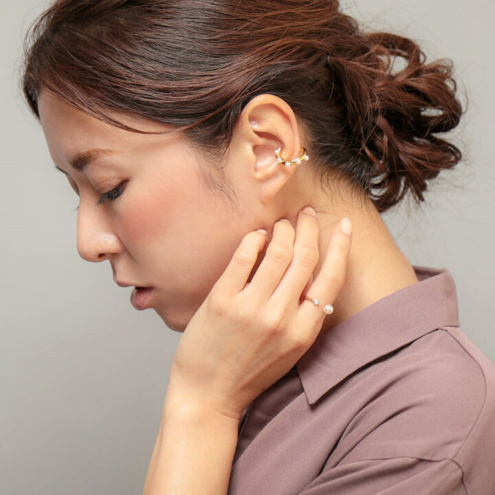 楽天市場】《Carina》 あこや真珠 リング 5.5-6.0mm K10WG/K10YG 