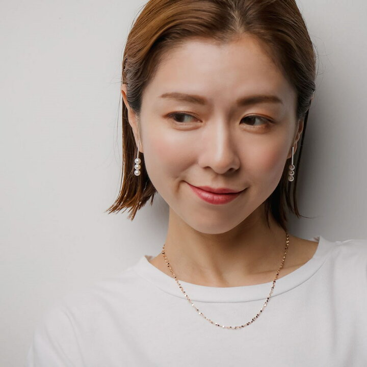 楽天市場】ペタル チェーン 45cm K10WG/YG/PG ネックレス 10金【WEB  