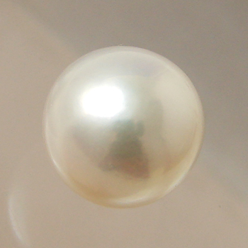 楽天市場】淡水真珠 パールルース（シングル） ホワイト系 9.0-9.5mm