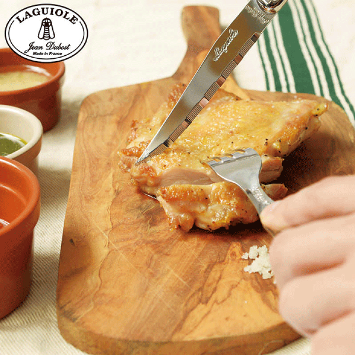 ラギオールジャンデュボフランス製24本セット 木箱付マーブルアイボリー