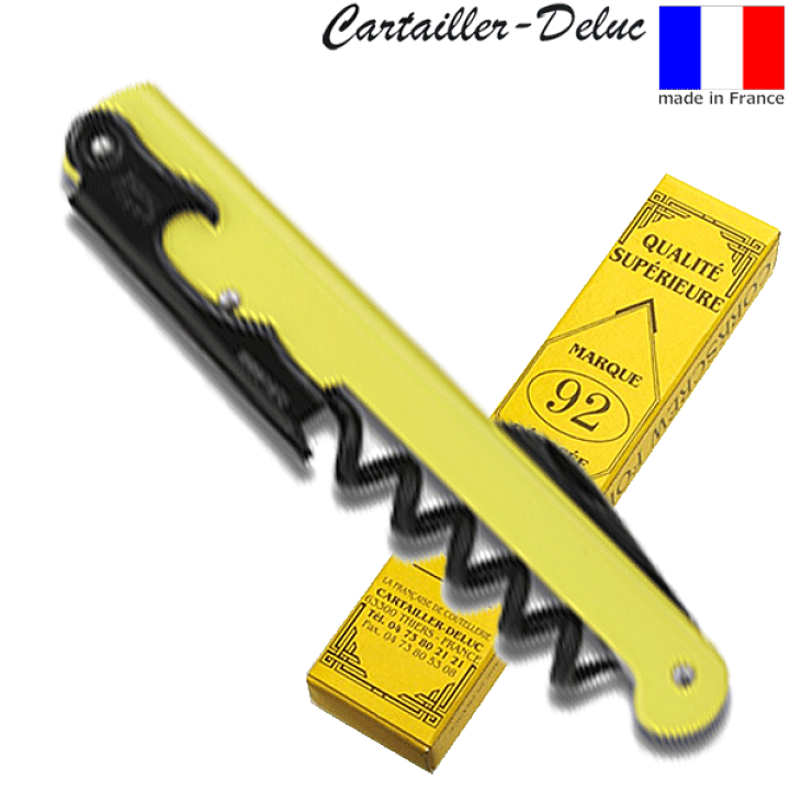 Cartailler Deluc ソムリエナイフ　ゴールド　未使用品 Cartailler Deluc デュルック ソムリエナイフ ゴールドコーティッド