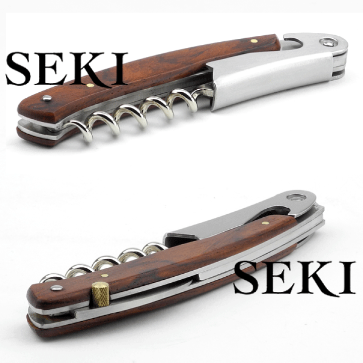 ソムリエ ナイフ 楽天市場】【あす楽】【送料無料】_SEKI ソムリエナイフ マホガニー