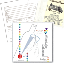 【あす楽】【メール便で送料無料】_ワイン用ラベルコレクター（12枚入) 粘着シール 記念ボトル エチケット コレクショ…