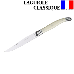 【メール便で送料無料】_ラギオール クラシック テーブルナイフ アイボリー フランス製 カトラリー 【RCP】【ワイングラス/カトラリー】【バー/カクテル】