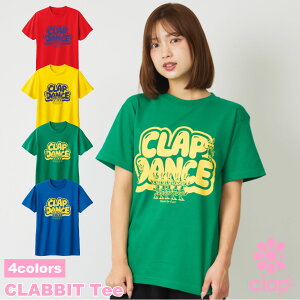 �t�B�b�g�l�X�E�F�A �yclap�z �N���b�v �y4�F�z CLABBIT Tee ���f�B�[�X �_���X �g�b�v�X T�V���c �_���X�E�F�A �X�|�[�c�E�F�A ZUMBA�Ȃǂ̃_���X�� �s���e�B�X�E�F�A ���K�E�F�A �R�b�g���f�� ��