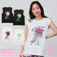 フィットネスウェア 【clap】 クラップ 【4色】 ROSE CLAP TANK レディース ダンス トップス タンクトッ…