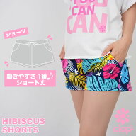 【9/18発売！】フィットネスウェア 【clap】 クラップ HIBIISCUS SHORTS ハイビスカス フィットネスウェ…