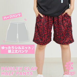 clap10V Nbv PAISLEY CLAP HALF PANTS tBbglXEFA X|[c g[jO fB[X _X GA Xgb` hC X G jɂ 킢  