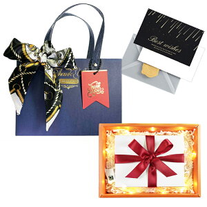 �M�t�g�{�b�N�X �Z�b�g( LED���C�g ���b�Z�[�W�J�[�h ���p�b�L�� ���{�� �^�O �{�[���`�F�[���t�� ) �g���� �p�b�P�[�W ���b�s���O �v���[���g �o�i���𗧂� 3�F