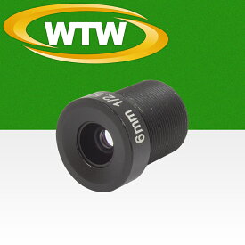 防犯カメラ用 3MP対応 f'=6mm ボードレンズWTW-LZB6-3