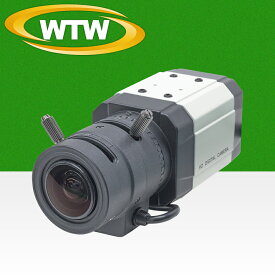 【標準レンズセットモデル】400万画素AHDシリーズ 屋内用小型ボックスカメラ WTW-AEB73Y＋WTW-LZCA3611-8
