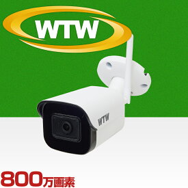 【WTW-WPR1993EAW + WTW-AD121】800万画素 Wi-Fiカメラ 屋外 ワイヤレス【このカメラはWi-Fi録画機WTW-WNV1993E専用のカメラです。】