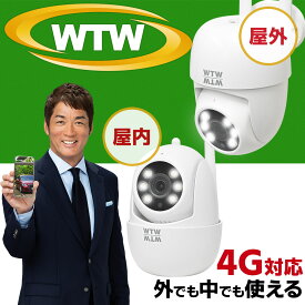 みてるちゃん123 防犯カメラ 自動追跡 屋外 屋内 360°PTZ首振 ワイヤレス 防犯灯カメラ 400万画素 wi-fi パンチルト 家庭用 監視カメラ ドーム IP ネットワークカメラ マイク 留守 WTW 塚本無線