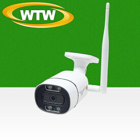 【期間限定特価】500万画素 機器間Wi-Fi対応IPネットワークシリーズ 屋外仕様 防犯灯カメラ WTW-EGW2241GW