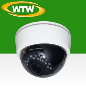 【WTW-BDDR219WSE】防犯カメラ ドーム型 内蔵アンテナ ホワイト 白 WTW 塚本無線 ※本製品を利用するにはBirdie Par モニター一体型録画装置が必要です