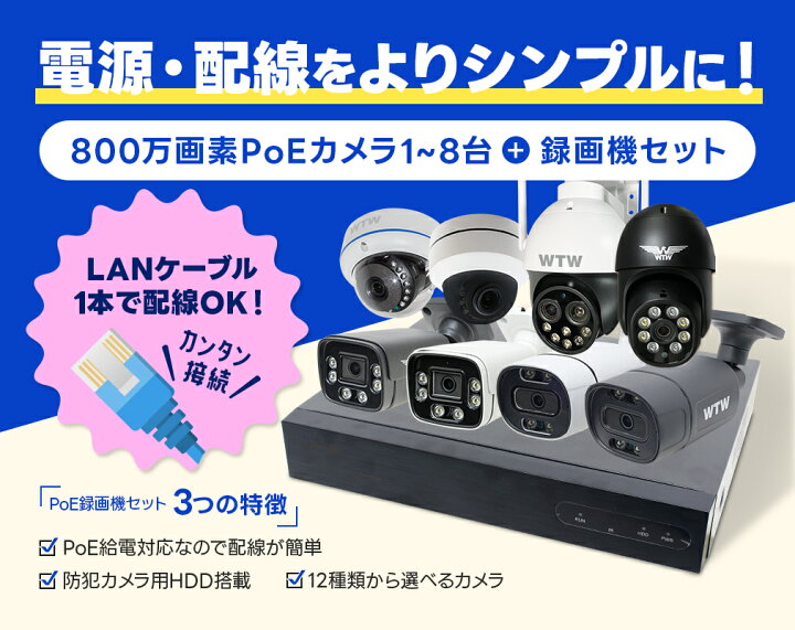 楽天市場】【1TB→☆2TBへ無料アップグレード】WTW 塚本無線 防犯 