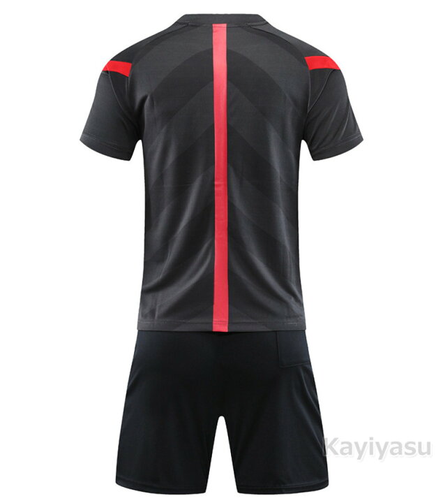 楽天市場 レフェリーウエア サッカー 審判服 審判ウェア レフェリーウエア 練習着 上下 セット ユニフォーム トレーニング用服 半袖シャツ ハーフパンツ セットアップ 夏 トップス 短パン 人気 Wuyue