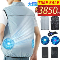 楽天市場】空調服 ファン付き ベスト（サイズ（S/M/L）6L）の通販