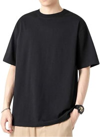 ＼P20倍+4枚目99%OFF／ Tシャツ メンズ 綿100% 薄手 接触冷感 吸水速乾 ヘビーウェイト 無地 夏服 レディース 大きいサイズ クルーネック 半袖 抗菌防臭 肌着 シンプル トップス 男女兼用 白 黒 アウトドア 日常着 プレゼント 夏用 夏 父の日