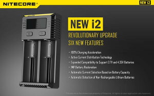dq^oR VAPE yNITECOREz Intellicharger New i2 xCv [d