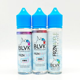BLVK UNICORN FRZNCHEE / FRZNBERRY / FRZNAPPLE 60ml ライチ ベリー アップル