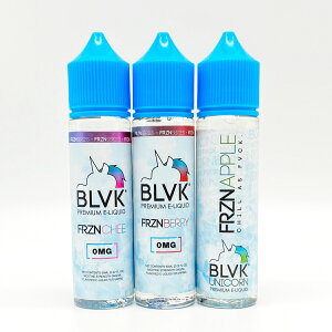 BLVK UNICORN FRZNCHEE / FRZNBERRY / FRZNAPPLE 60ml C` x[ Abv