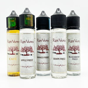 Ripe Vapes Apple Freez / Mango Freez / Grape Freez / BlackBerry Freez / Cafe Abv }S[ O[v R[q[ Vct  Ԃǂ x[ ubNx[
