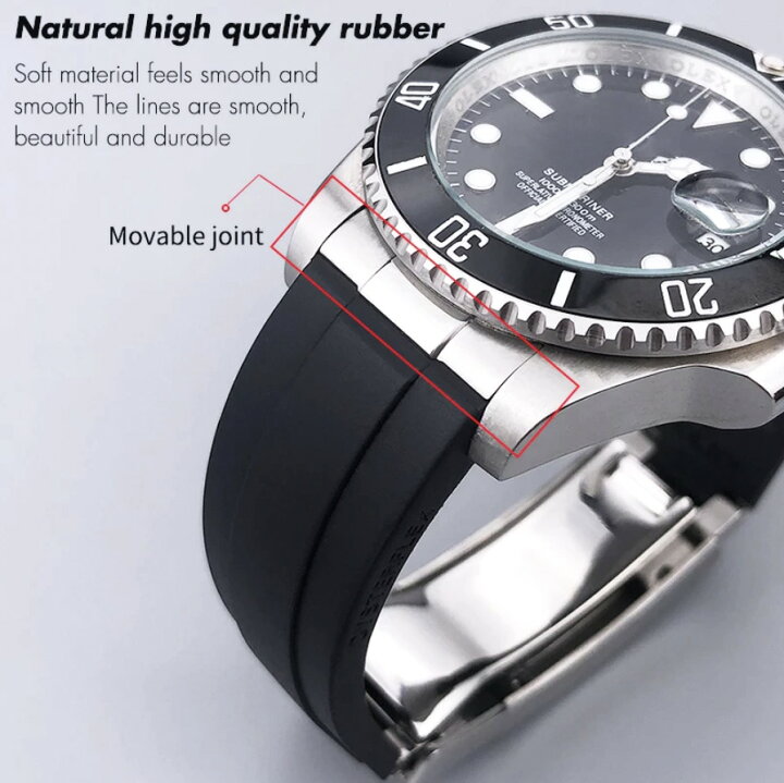 楽天市場】Rolex ロレックス ラバーバンド ラバーベルト ラバー RUBBER  