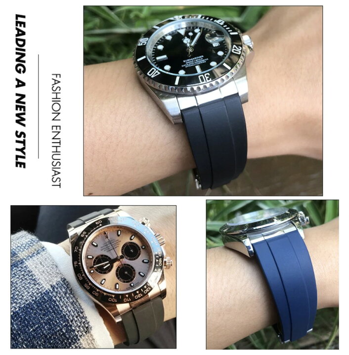 楽天市場】Rolex ロレックス ラバーバンド ラバーベルト ラバー RUBBER  
