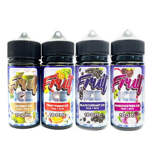 Fruit Ice Coconut / Fruit Punch / Blackcurrant / Mangoosteent[cACX RRibc t[cp` ubNJg JVX }SX` 100ml  Lbh e jR` jR`t[ mj