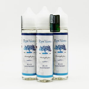RIPE VAPES Blue Raspberry 60ml ���C�v�x�C�v�X �u���[ ���Y�x���[ �d�q�^�o�R VAPE ���L�b�h �^�o�R VCT �։� �߉�