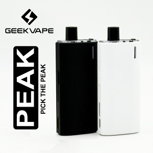 GEEKVAPE PEAK POD Kit M[NxCv |bh Lbg X^[^[Lbg C[WX dq^oR VAPE ^ foCX ։ ߉