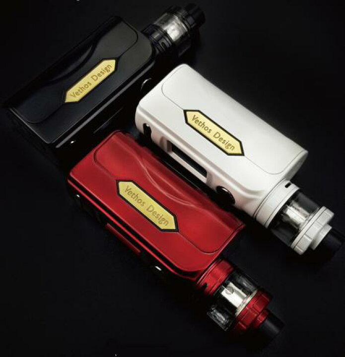 楽天市場 初めての 電子たばこ の１台目として選ばれています Vethos Design Alpha Xs Kit 各色 ベトスデザイン Vape 本体 電子タバコ テクニカル Mod 禁煙 節煙 補助 ニコチンゼロ ノンニコチン ベイプ バッテリー レッド ブラック ホワイト World Vape
