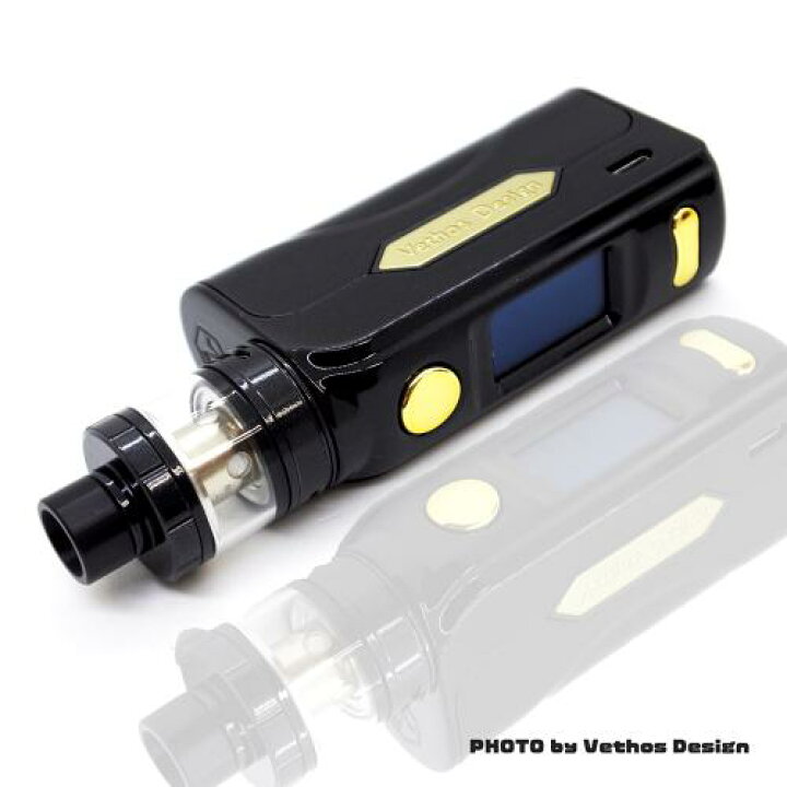 楽天市場 初めての 電子たばこ の１台目として選ばれています Vethos Design Alpha Xs Kit 各色 ベトスデザイン Vape 本体 電子タバコ テクニカル Mod 禁煙 節煙 補助 ニコチンゼロ ノンニコチン ベイプ バッテリー レッド ブラック ホワイト World Vape