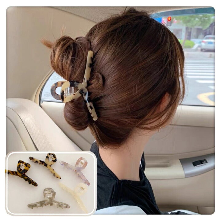 新品新品ヘアクリップ チェッカー モノクロ ブロックチェック 韓国 ヘアアクセ その他