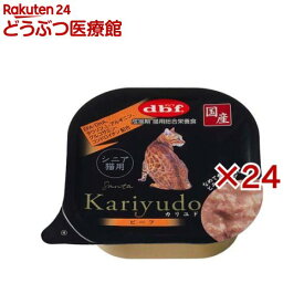 デビフ カリユド シニア猫用 ビーフ(95g×24セット)