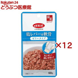 デビフ 鶏レバー＆軟骨 ゼリータイプ 犬用(60g×12セット)