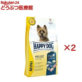 ハッピードッグ ミニ フィット＆バイタル 小型犬 ミニ ライトカロリーコントロール(4kg×2セット)