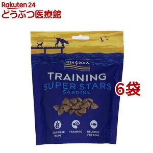 �g���[�j���O�g���[�c �X�[�p�[�X�^�[�Y(150g*6�܃Z�b�g)�yFISH4DOGS�z