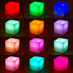 12色LEDキャンドル3点セット角型リモコン付き本物のロウ(ワックス)使用12種類の色で点灯できるLED使用様々な雰囲気を作り出せるインテリアアイテム自動消灯タイマー照明モード【送料無料_あす楽対応】P20Feb16