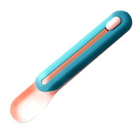 【安全におやつをあげる】 猫用スプーン おやつスティック スプーン 猫用 チュール スティックおやつ こぼれない 簡単 スライド式 手を汚さない フィーディング 給餌用 水分補給 小さくて便利 送料無料 CATSPP