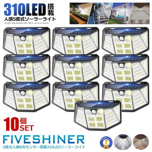 10Zbg LED \[[Cg ZT[Cg _ O 310LED K[fCg h 3̓_[h ZT[ K[fCg hƃCg  FIVESHINER